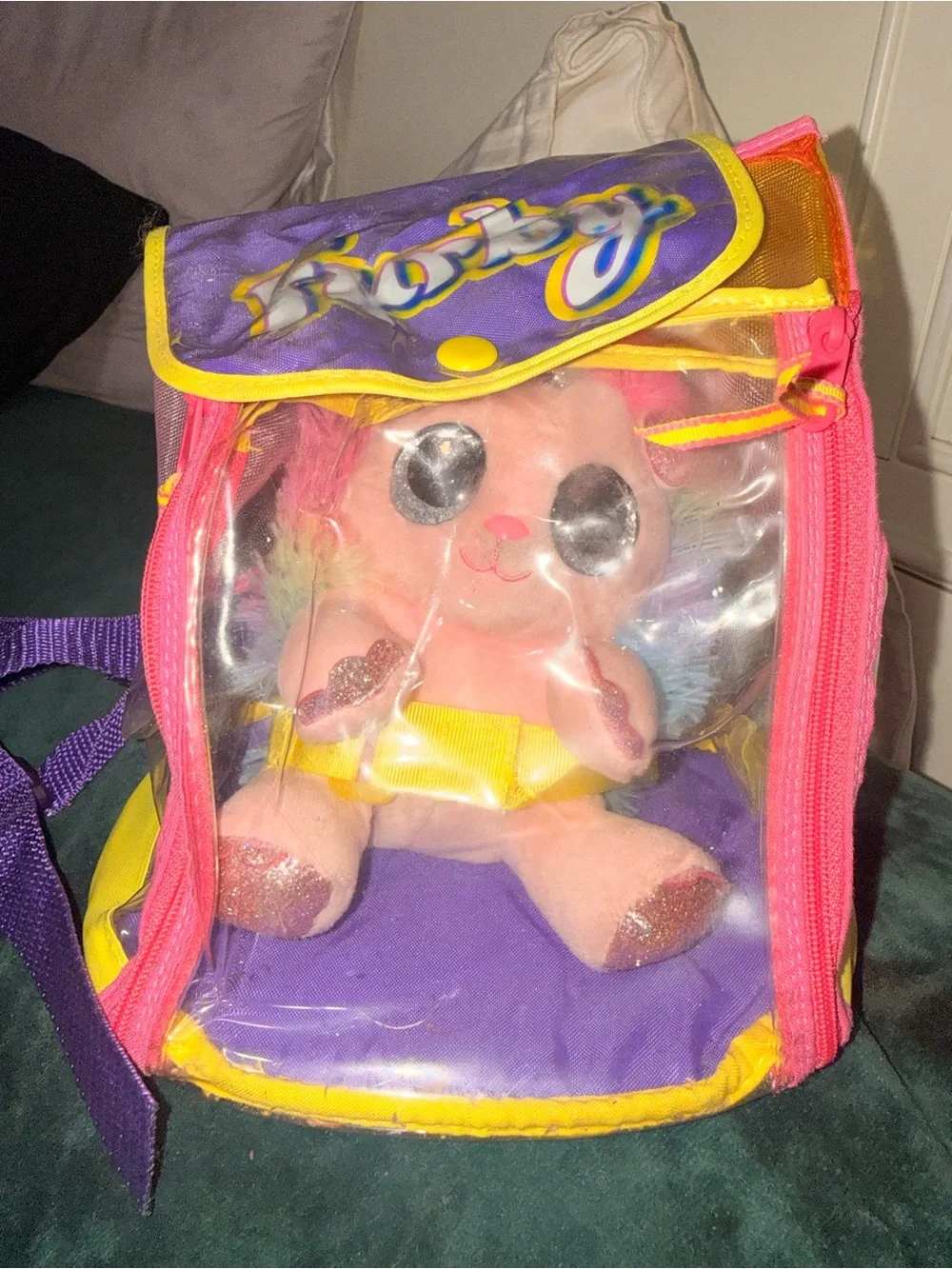 Vintage Y2K 1998 Furby Backpack